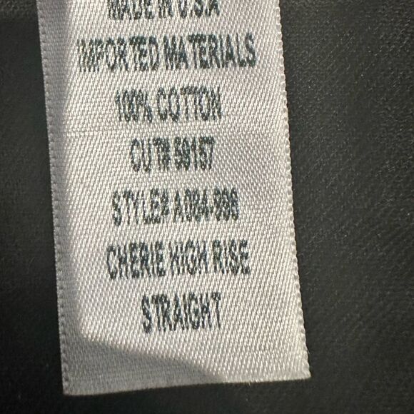 AGOLDE. Cherie High Rise Straight in Distortion - Picture 9 of 9